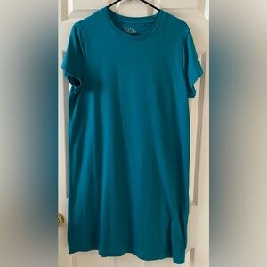 Time and Tru Cotton Shirt Dress - SZ Med